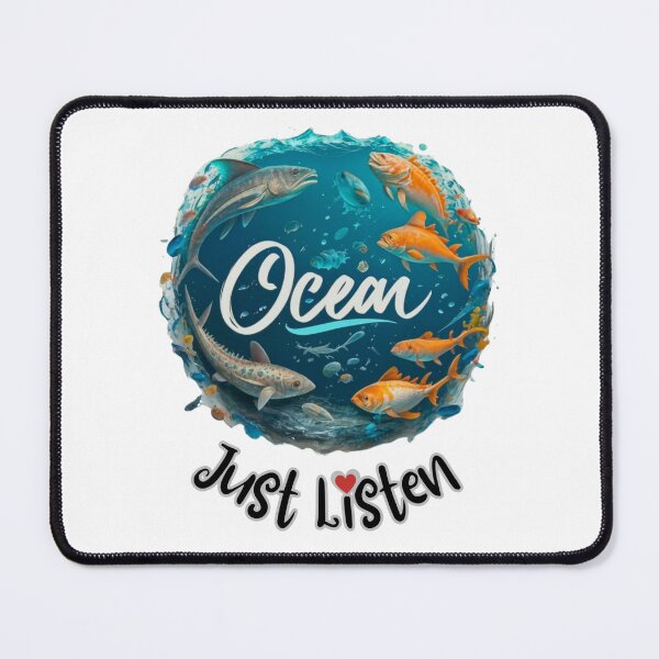 Item preview, Just Listen To The Ocean designed and sold by Psycho-Crazy.