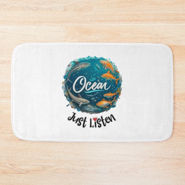 Item preview, Just Listen To The Ocean  designed and sold by Psycho-Crazy.