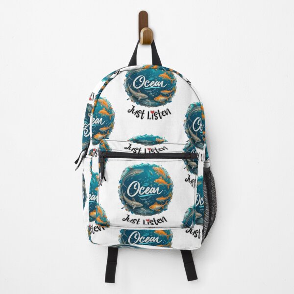 Item preview, Just Listen To The Ocean designed and sold by Psycho-Crazy.