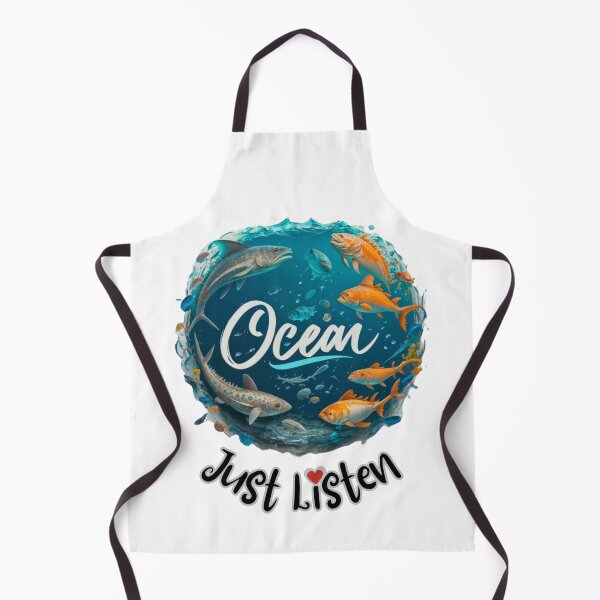 Item preview, Just Listen To The Ocean designed and sold by Psycho-Crazy.