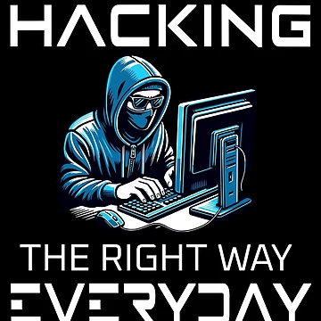 Artwork thumbnail, Ethical Hacker Computer Hacking Cybersecurity Coding Hacker Gift by HosvPrint .s