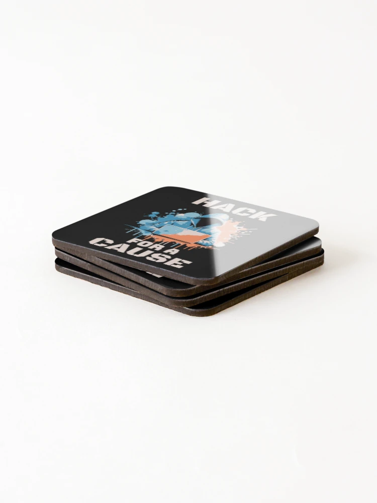 Thumbnail 4 of 5, Coasters (Set of 4), Ethical Hacker Computer Hacking Cybersecurity Coding Hacker Gift designed and sold by HosvPrint .s.