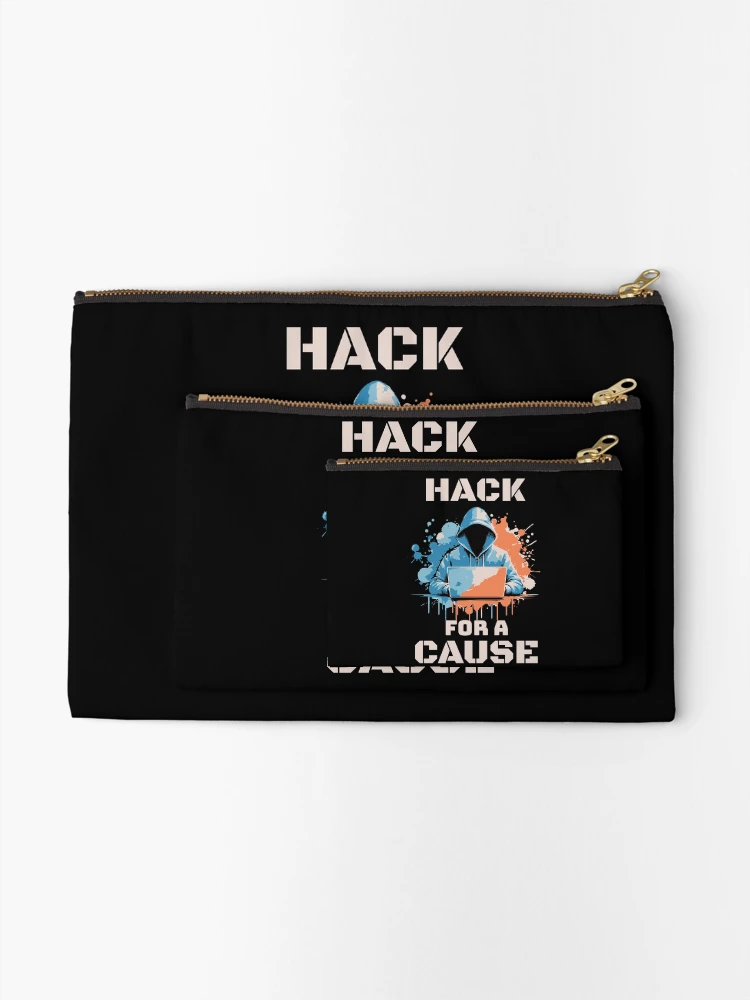 Thumbnail 2 of 4, Zipper Pouch, Ethical Hacker Computer Hacking Cybersecurity Coding Hacker Gift designed and sold by HosvPrint .s.