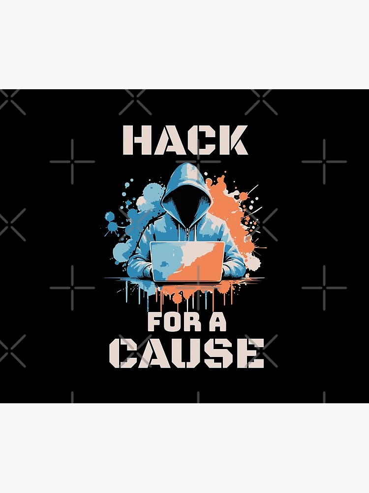Thumbnail 6 of 6, Throw Blanket, Ethical Hacker Computer Hacking Cybersecurity Coding Hacker Gift designed and sold by HosvPrint .s.