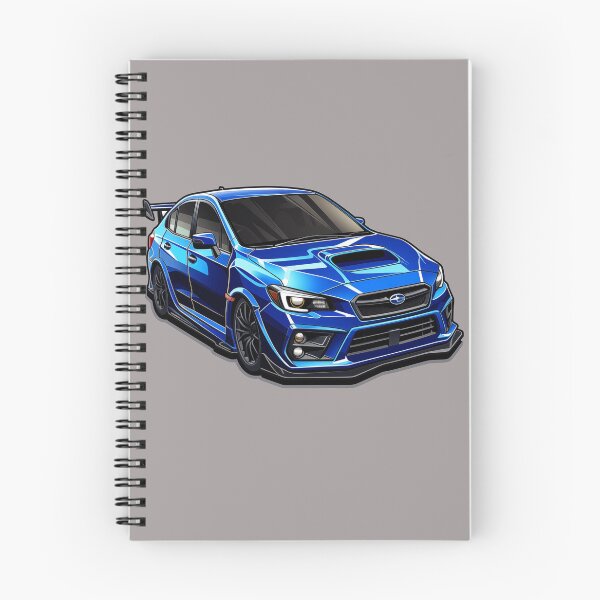 Item preview, Blue Subaru WRX STI No Background designed and sold by LoonyTunes.