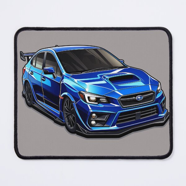 Item preview, Blue Subaru WRX STI No Background designed and sold by LoonyTunes.