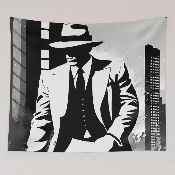 Item preview, Digital Crime: Mafia Told Through Master Silhouettes designed and sold by Artedig.