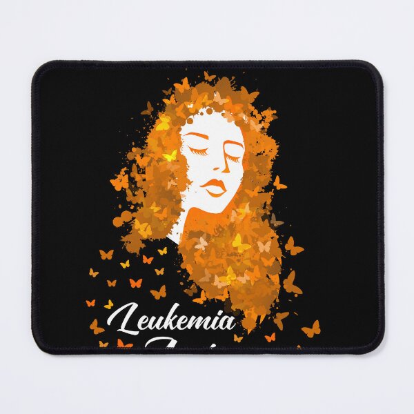 Item preview, Leukemia Awareness Woman Butterfly Orange Butterflies designed and sold by MobyStickers.