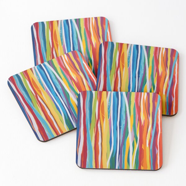 Item preview, Colorful Paint Stripes designed and sold by sheprint.