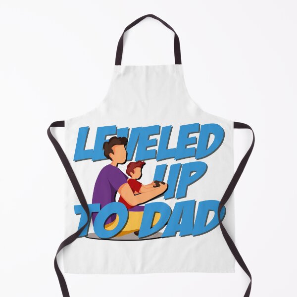Item preview, Leveled Up To Dad, Father, Son, Daughter, designed and sold by Henrylizarraga.