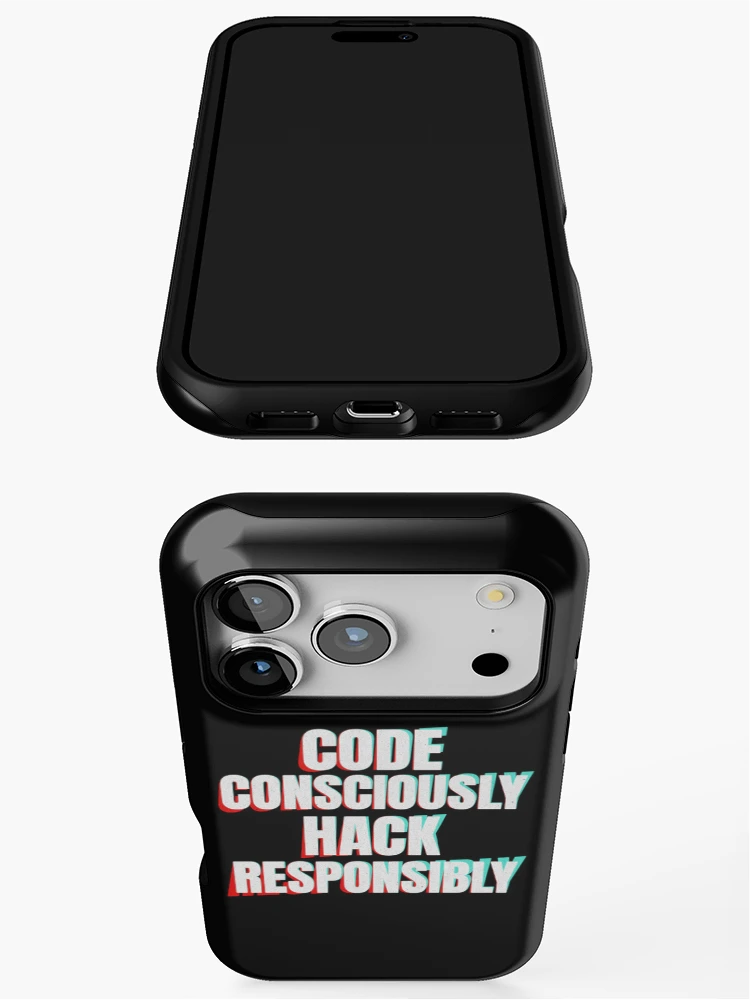 Thumbnail 3 of 4, iPhone Case, Ethical Hacker Computer Hacking Cybersecurity Coding Hacker Gift designed and sold by HosvPrint .s.
