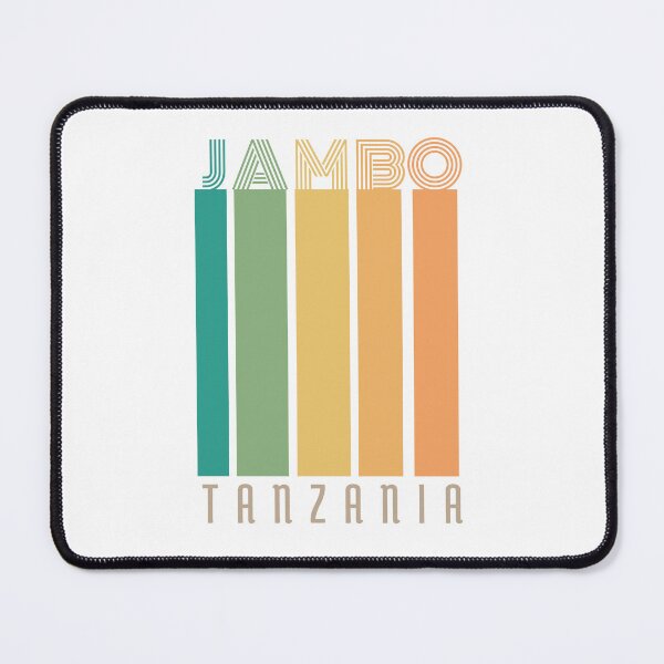 Item preview, Jambo Tanzania Retro Hello designed and sold by Whatdoesmilosee.