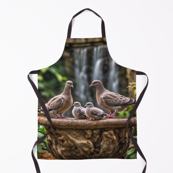 Item preview, Mourning dove family designed and sold by seahorse crossing.