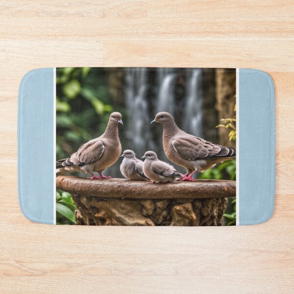 Item preview, Mourning dove family designed and sold by seahorse crossing.