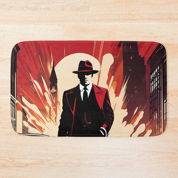 Item preview, Clandestine Art: Digital Silhouettes Reveal the Underworld of the Mafia designed and sold by Artedig.