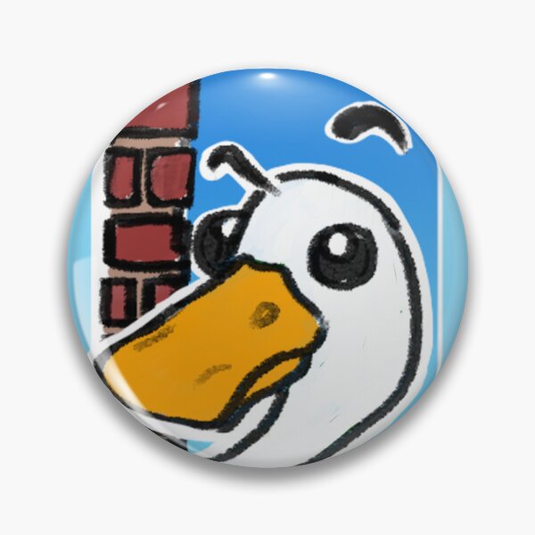 Item preview, Peeking Duck (White) designed and sold by WaxDoppelganger.