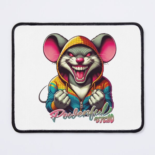 Item preview, Powerful Psycho Mouse designed and sold by netrok.