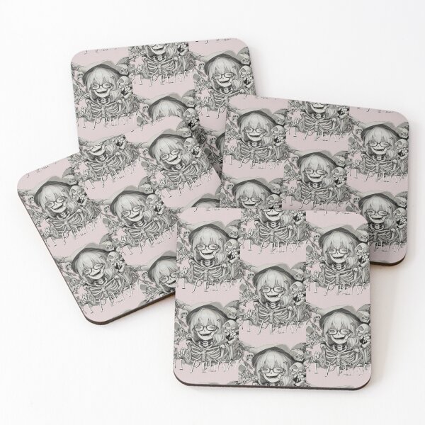 Item preview, Anime pastel dream happy skeleton with glasses designed and sold by Suzie-Mara.