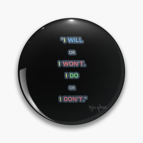 Item preview, "I WILL..." Quote 11/23/2023 designed and sold by BJGWRDS.