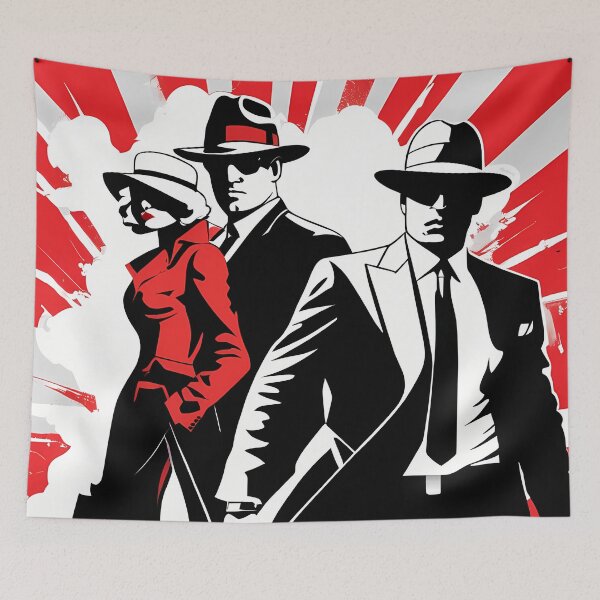 Item preview, Immortal Silhouettes: Mafia in Digital Art, An Ode to Eternity designed and sold by Artedig.