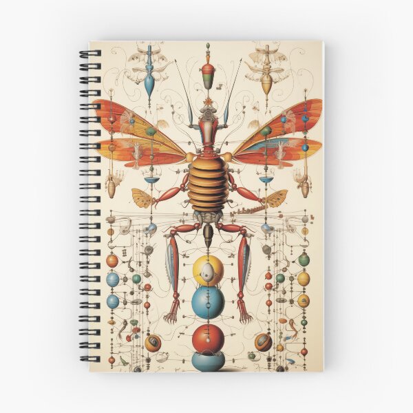 Item preview, Surreal abstract design, mechanic bug designed and sold by Rebelka.