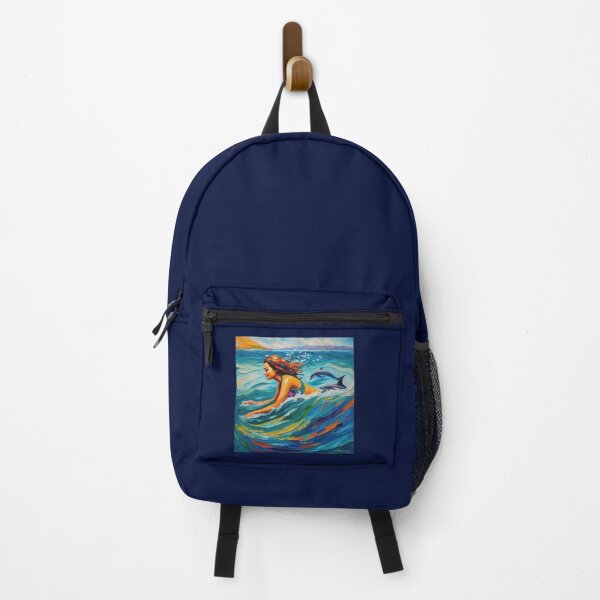 Item preview, Swimming with the Dolphins by Teri Gibson designed and sold by Artbyterigibson.