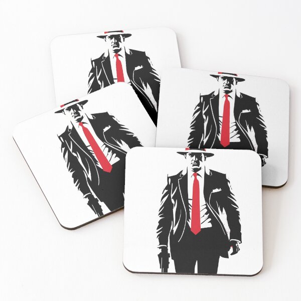 Item preview, Criminal Drawing: Digital Silhouettes that Unravel Mafia Mysteries designed and sold by Artedig.