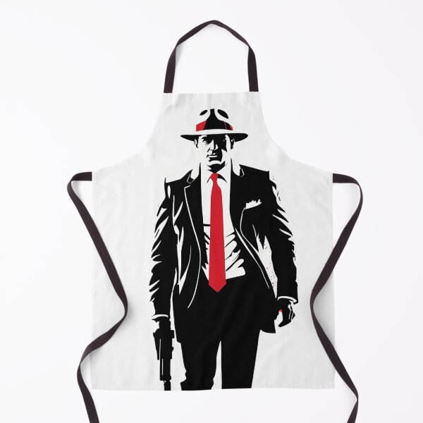 Item preview, Criminal Drawing: Digital Silhouettes that Unravel Mafia Mysteries designed and sold by Artedig.