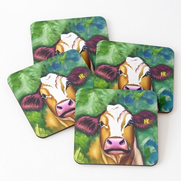 Item preview, Just A Cow Among Ferns designed and sold by Paw's Arts.