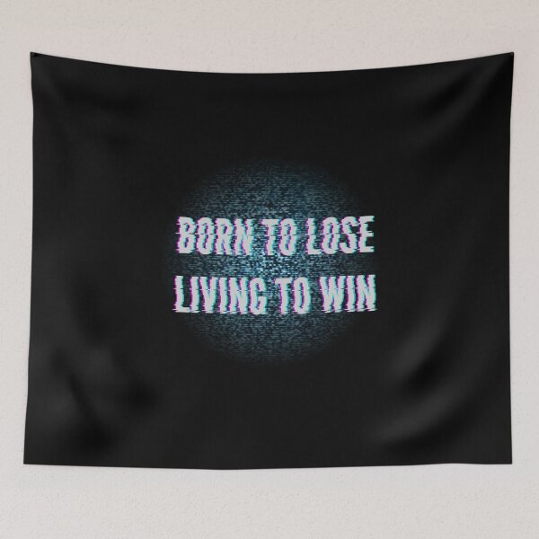 Item preview, Born To Lose Living to Win designed and sold by DarinaDrawing.