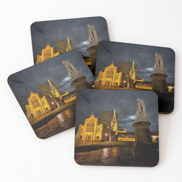 Item preview, Lord Nelson at Norwich Cathedral, at Night designed and sold by MyriadNorfolk.
