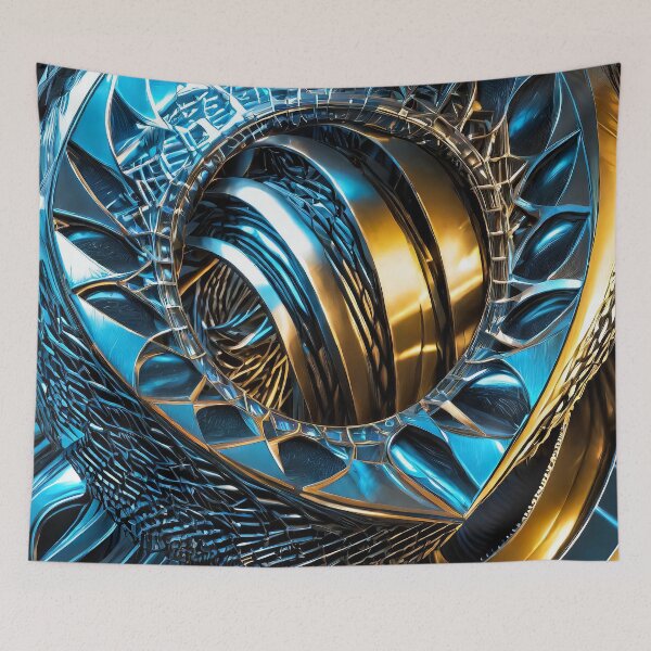 Item preview, SWIRLED METAL designed and sold by Foxlindesigns.