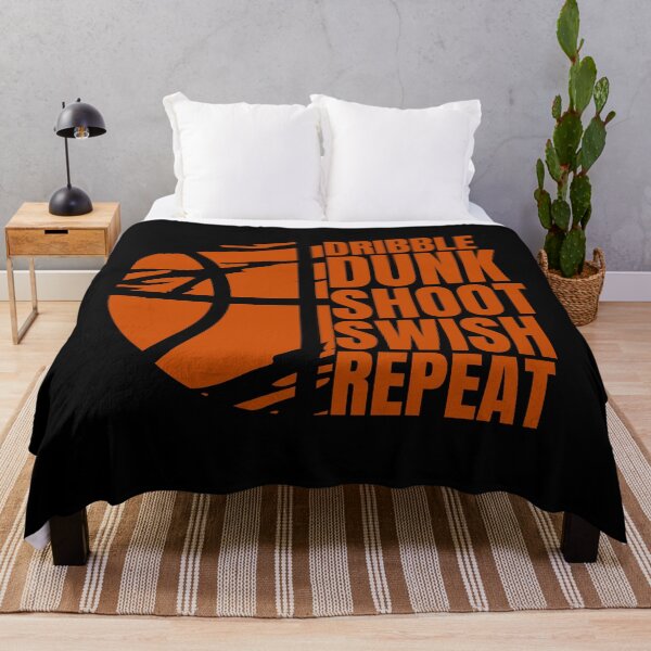 Item preview, Dribble Dunk Shoot Swish Repeat Abstract Basketball designed and sold by Guess4best.