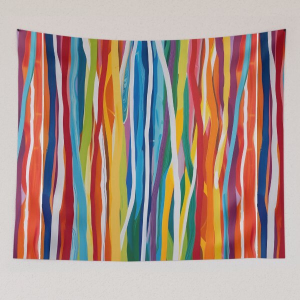Item preview, Colorful Paint Stripes designed and sold by sheprint.