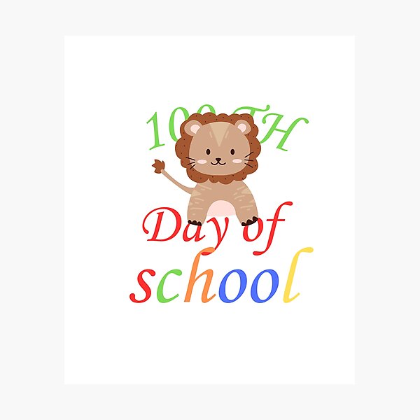 Item preview, 100 Days of School T-Shirt for Kids and Teachers and Students Gift Essential T-Shirt designed and sold by Printing-Dreams.