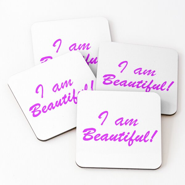 Item preview, I am Beautiful designed and sold by Pretty Cotswold Designs.