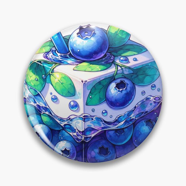 Item preview, Blueberry Bliss Juice Box Sticker designed and sold by mymagicstoreus.