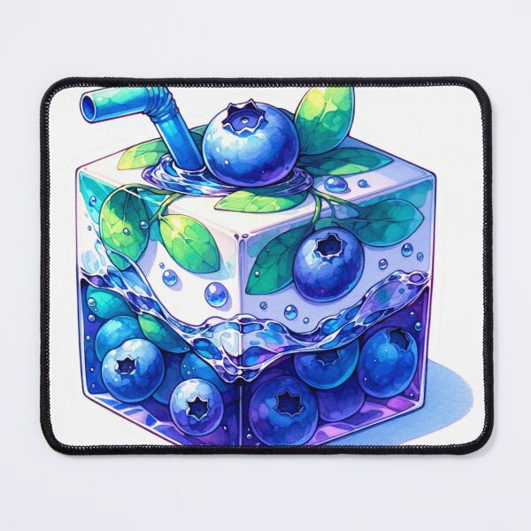 Item preview, Blueberry Bliss Juice Box Sticker designed and sold by mymagicstoreus.