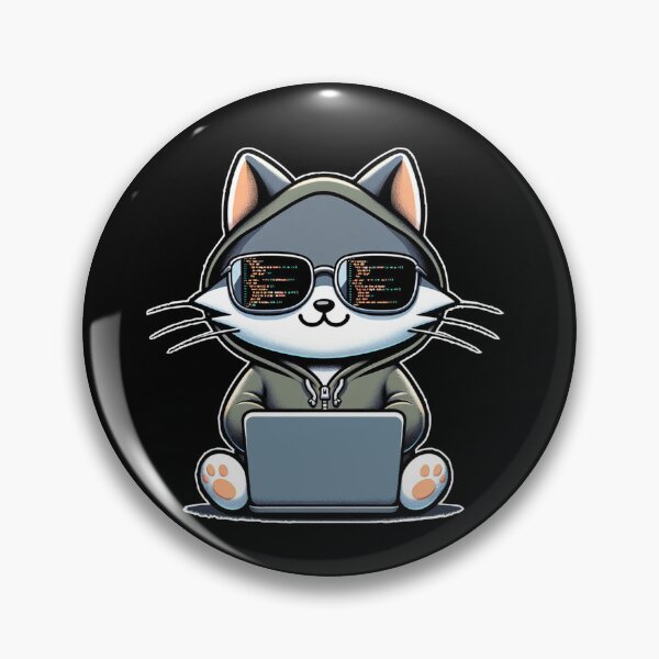 Item preview, Hacker Cat Master of Code designed and sold by lAnJefurtifeu.