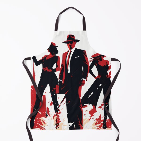 Item preview, Mafia in Abstraction: Digital Silhouettes that Break the Mold designed and sold by Artedig.