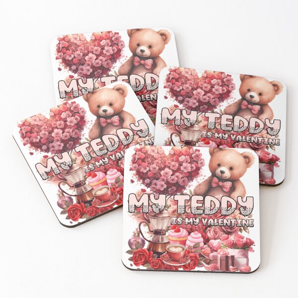 Item preview, Cute Valentine Teddy Bear designed and sold by Promoc.