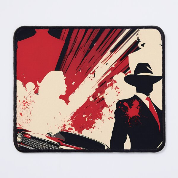 Item preview, Chronological Silhouettes: Mafia in Digital Art that Rescues Past Eras designed and sold by Artedig.