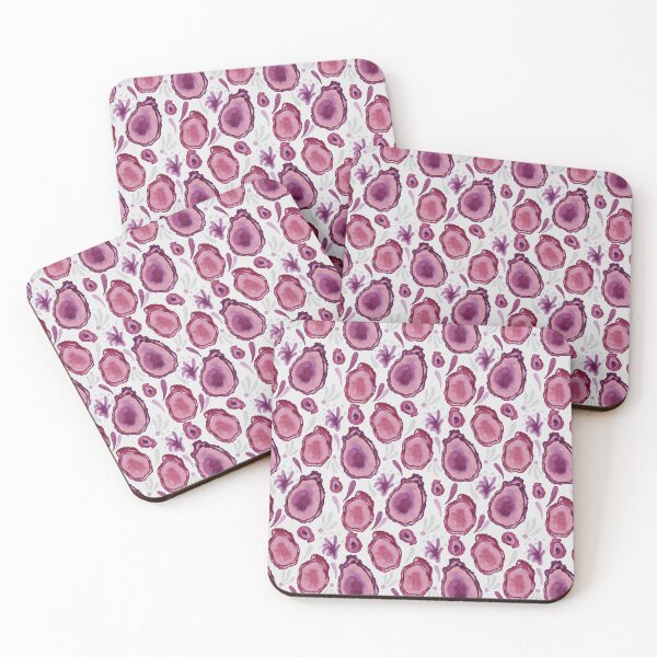 Item preview, Oyster Mix - Magenta Snow designed and sold by DelliDesigns.
