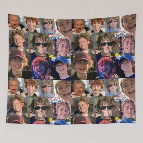 Item preview, Percy Jackson walker scobell collage designed and sold by warshipologiste.