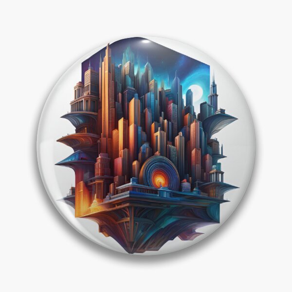 Item preview, Alloy Cityscape designed and sold by Chromadart.