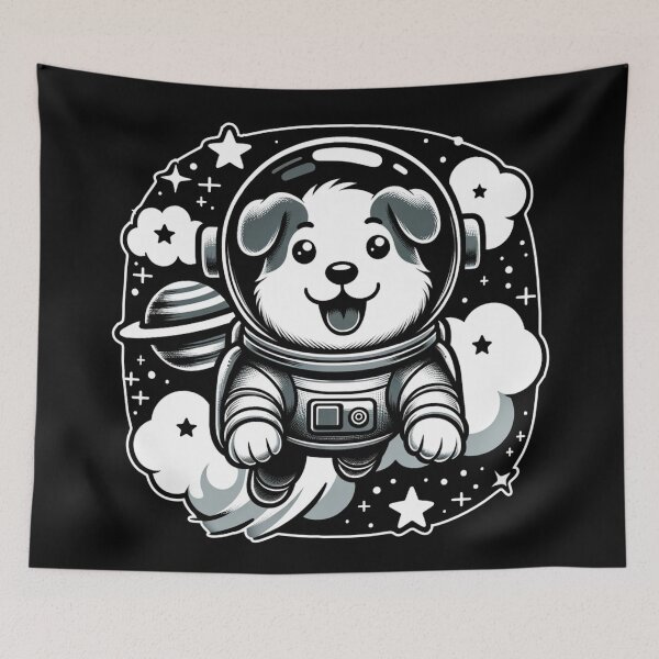 Item preview, Astronaut Dog Explorer of Space designed and sold by lAnJefurtifeu.