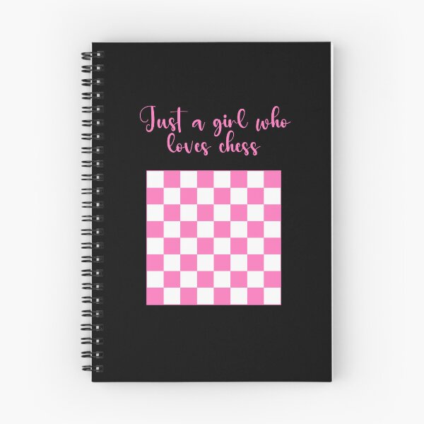 Item preview, Just a girl who loves chess designed and sold by RedStormCrafts.
