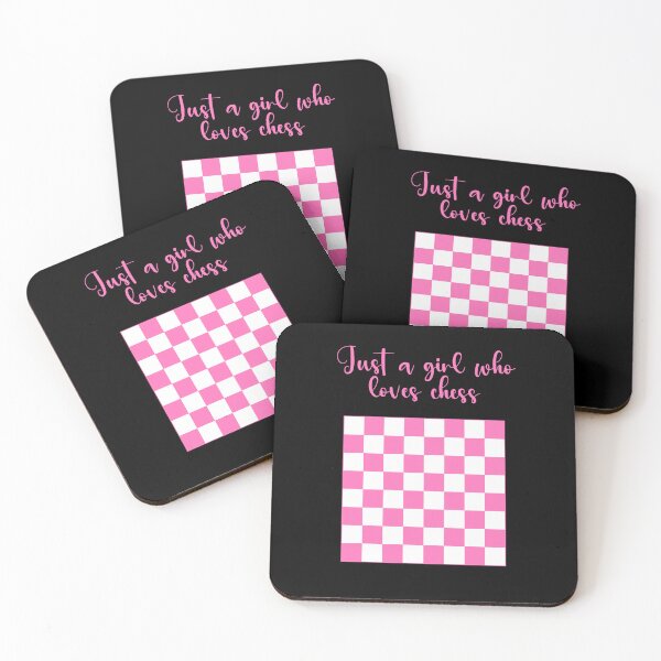 Item preview, Just a girl who loves chess designed and sold by RedStormCrafts.
