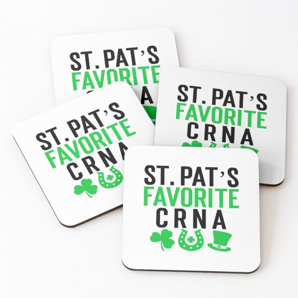 Item preview, St. Patrick's Day CRNA designed and sold by Whackadoodletee.