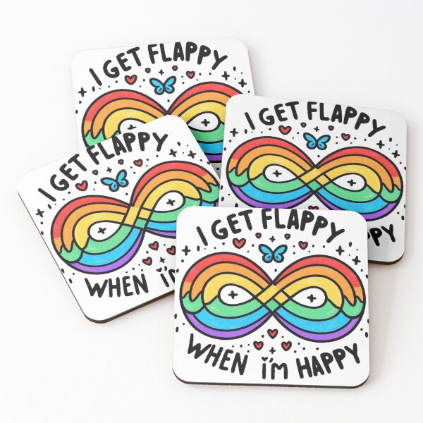 Item preview, I get flappy when Im happy designed and sold by Vkinsify.